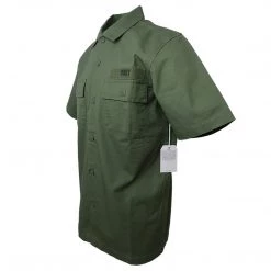 Obey Men's Army S/S Woven Shirt (Retail $80)