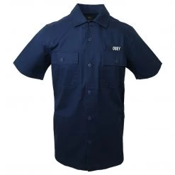 Obey Men's Army S/S Woven Shirt (Retail $80)