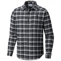Columbia Men's Black Cream Cornell Woods L/S Flannel
