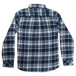 O'Neill Boy's Blue Plaid L/S Flannel Shirt (Retail $40)