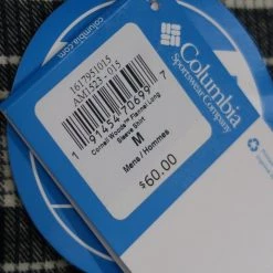 Columbia Men's Black Cream Cornell Woods L/S Flannel