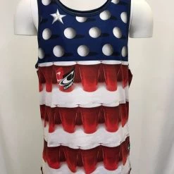 O'Neill Men's American Beer Pong Sleeveless Tank Top (Retail $30)