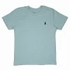 Polo Ralph Lauren Kid's Mint Blue - Navy Pony Round Neck S/S T-Shirt (S10) 2 Polo Ralph Lauren Kid's Mint Blue - Navy Pony Round Neck S/S T-Shirt (S10)