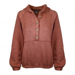 Eddie Bauer Women's Sunray Fleece Pull Over Hoodie (S03)