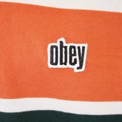 OBEY Men's Striped S/S T-Shirt (S05)