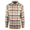 Columbia Men's Blue Merigold Brown Cornell Woods L/S Flannel Shirt (427) Large New Arrivals