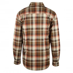 Carhartt Men's Brown Autumn Orange Cream Plaid Snap Front L/S Woven Shirt (S04) New Arrivals 10 Carhartt Men's Brown Autumn Orange Cream Plaid Snap Front L/S Woven Shirt (S04) New Arrivals