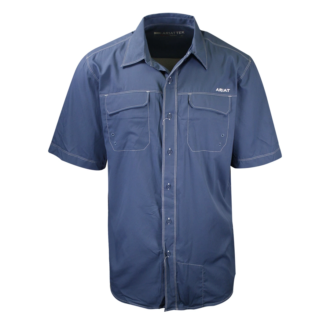 Cavenders Men's Ariat Venttek Outbound S/S Woven Shirt (Retail $56.95) 30 Cavenders Men's Ariat Venttek Outbound S/S Woven Shirt (Retail $56.95)