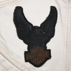 Harley-Davidson Women's Denim Vest Jacket (S11)
