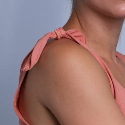 Roxy Women's Coral Palm Tree Sleeveless Tank Top (S08) Tanks