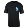 Volcom Men's Black Stone Blue Hand S/S T-Shirt (S45) New Arrivals