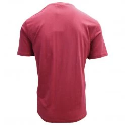 FILA Men's Maroon Sport Circle S/S T-Shirt (S12C)