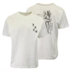 RVCA Men's Cream Sincerely Yours The Balance Of Opposites S/S T-Shirt (S05)