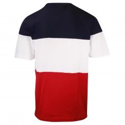 FILA Men's Classic Navy White Red Vialli S/S Tee (Size XS)