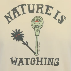Volcom Men's Cream Nature Is Watching Crew S/S T-Shirts (S26)