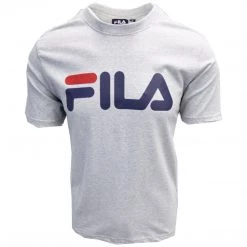 FILA Men's Classic Heather Grey S/S T-Shirt (S07C)