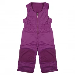 Columbia Girl's Lilac Stripe Outgrown Frosty Slope 2PC Jacket & Bib Winter Set