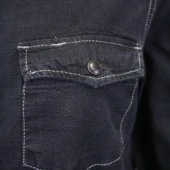 Harley-Davidson Women's Black Studded Denim L/S Woven Shirt (S14) 13 Harley-Davidson Women's Black Studded Denim L/S Woven Shirt (S14)