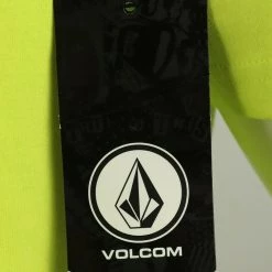 New Arrivals Volcom Men's Fluorescent Yellow Stone Purple Hand S/S T-Shirt (S46) 16 New Arrivals Volcom Men's Fluorescent Yellow Stone Purple Hand S/S T-Shirt (S46)