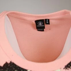 Volcom Women's Pink: Black Green Swirl Sleeveless Tank Top 13 Volcom Women's Pink: Black Green Swirl Sleeveless Tank Top