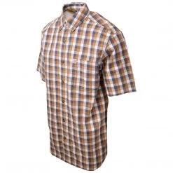 Carhartt Men's S01 Box Plaid S/S Woven Shirt (Retail $40)