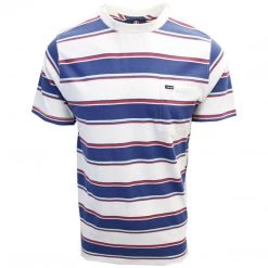 Volcom Men's White Flash Laney Crew S/S T-Shirts (S17)