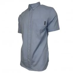 DC Shoes Men's Classic Oxford Light S/S Woven Shirt (Retail $55) Size Small Mens