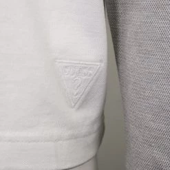 GUESS Men's Waldo Slit Henley L/S T-Shirt (Retail $39.99) S04 Mens