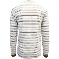 Volcom Men's White Flash Flexure Crew L/S T-Shirts (S02)