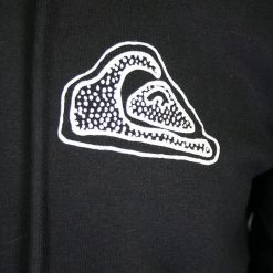 Quiksilver Men's Black Sketch Pull Over Hoodie (S01) Quik Silver 13 Quiksilver Men's Black Sketch Pull Over Hoodie (S01) Quik Silver