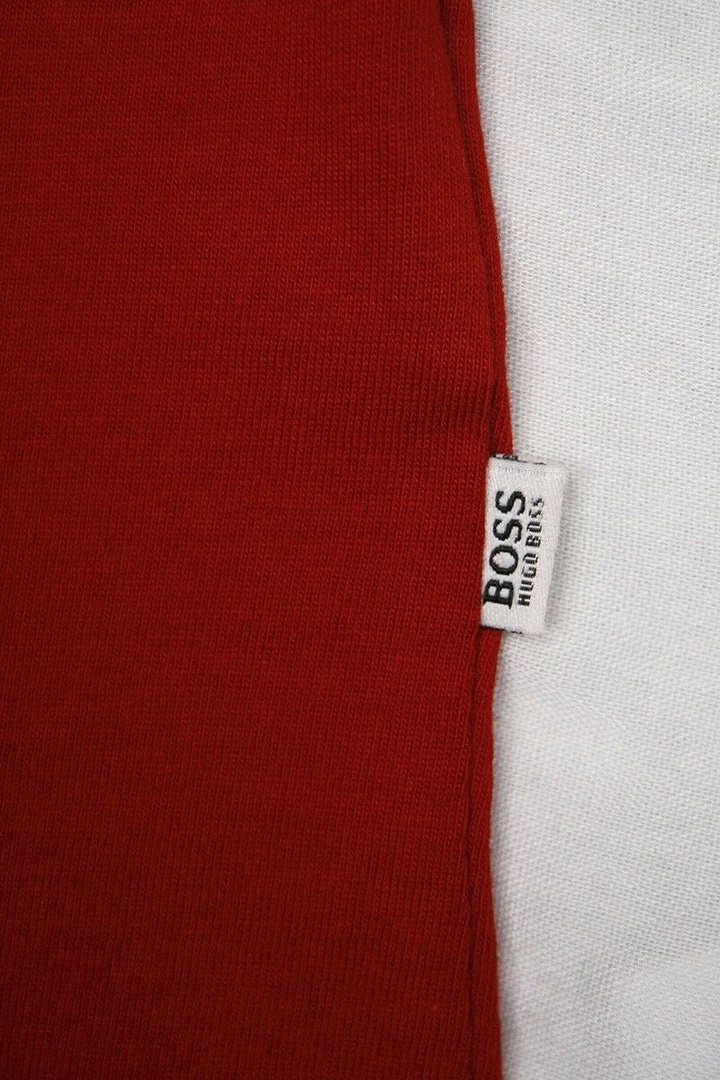 T-Shirts Hugo Boss Kid's Red Geometric Shapes S/S T-Shirt (S08) 7 T-Shirts Hugo Boss Kid's Red Geometric Shapes S/S T-Shirt (S08)