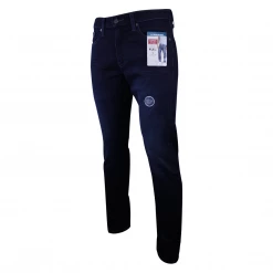 Levi Strauss Men's Blue Denizen Amped Up Flex Regular Taper Denim Jeans (208) Levi's