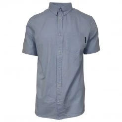 DC Shoes Men's Classic Oxford Light S/S Woven Shirt (Retail $55) Size Small Mens