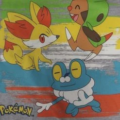 Kids Kid's Pokemon Generation 6 Starters L/S Tee