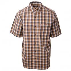 Carhartt Men's S01 Box Plaid S/S Woven Shirt (Retail $40)