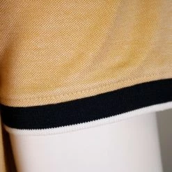 English Laundry Men's Black Collar S/S Polo Shirt