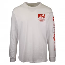 RVCA Men's Barbarian Regular Fit L/S T-Shirt (S12)