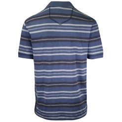 Eddie Bauer Men's Sea Striped S/S Polo T-Shirt (Retail $40) S01