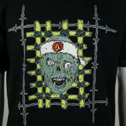 Volcom Men's Black Richard French S/S T-Shirt (S44)