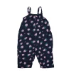 Roxy Girl's Dark Navy Pink Strawberry Romper Jumpsuit (S02)