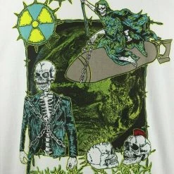 Volcom Men's White French Rider S/S T-Shirt (S42) New Arrivals