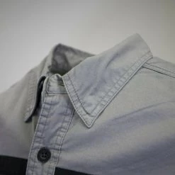 Harley-Davidson Men's Grey Black Sport Lines L/S Woven Shirt (S07) 17 Harley-Davidson Men's Grey Black Sport Lines L/S Woven Shirt (S07)