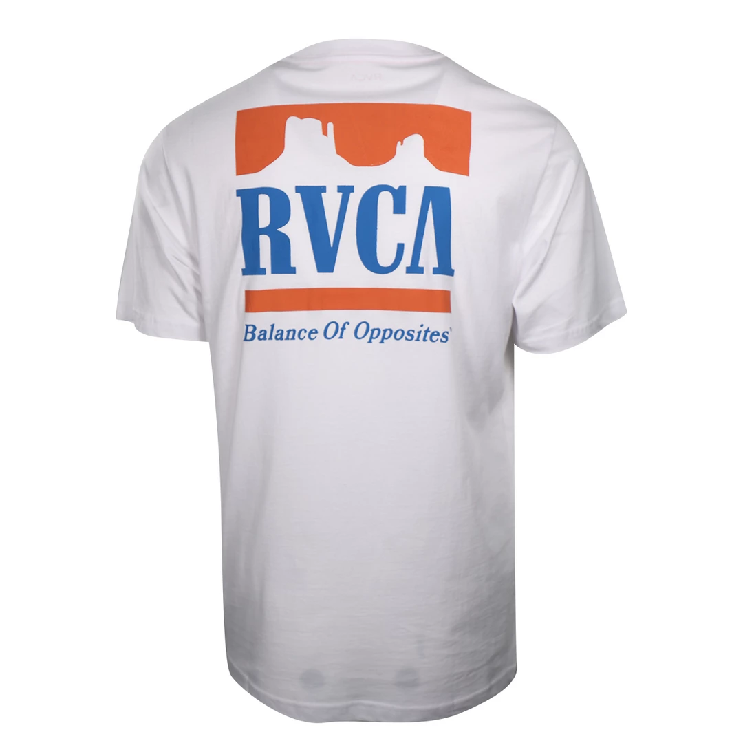 RVCA Men's White Grand Canyon Route 66 Regular Fit S/S T-Shirt (S16) 6 RVCA Men's White Grand Canyon Route 66 Regular Fit S/S T-Shirt (S16)