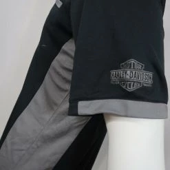 Harley-Davidson Men's Classic Black Gray S/S Polo Shirt