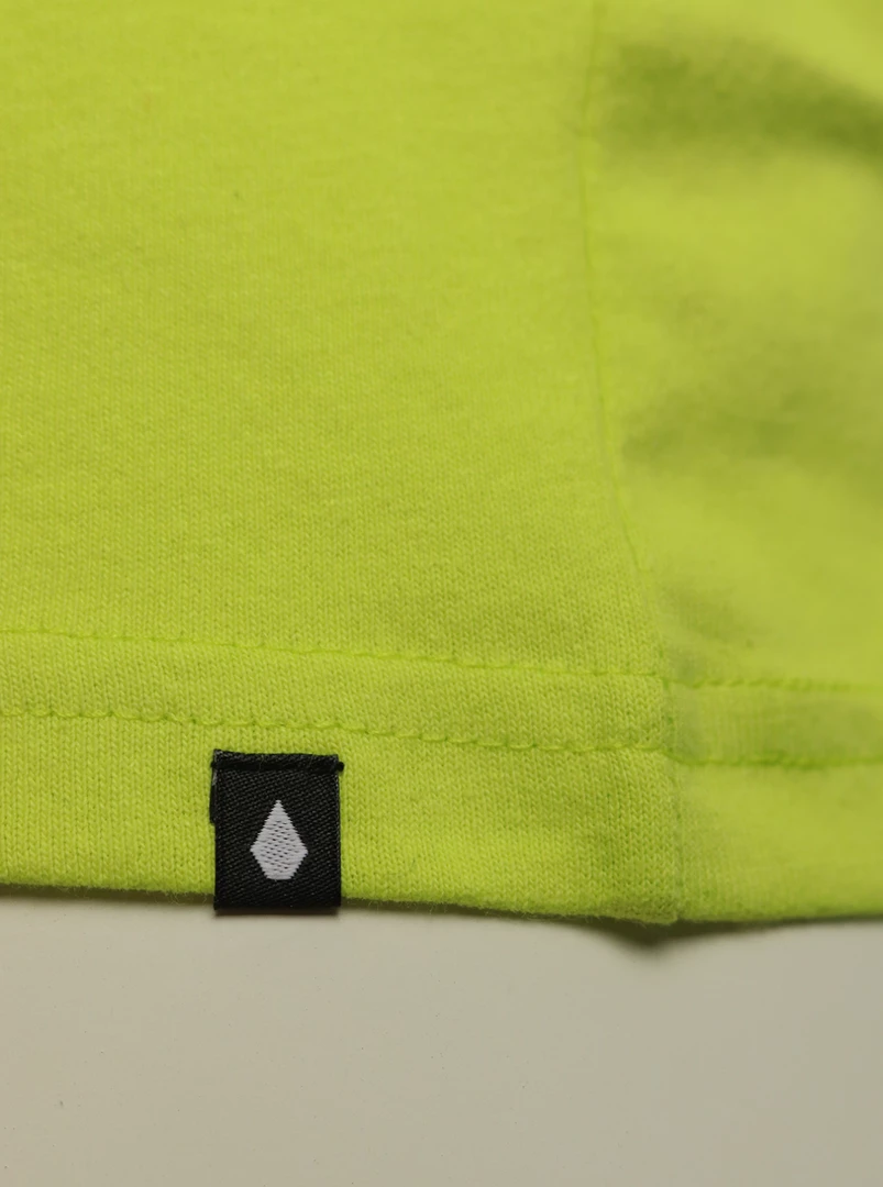 New Arrivals Volcom Men's Fluorescent Yellow Stone Purple Hand S/S T-Shirt (S46) 8 New Arrivals Volcom Men's Fluorescent Yellow Stone Purple Hand S/S T-Shirt (S46)