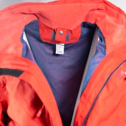 Mens Quechua Men's Mars Red Soft Shell Full Zip Jacket