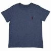 Polo Ralph Lauren Toddler H.Navy Blue - Maroon Pony Round Neck S/S T-Shirt (S16)