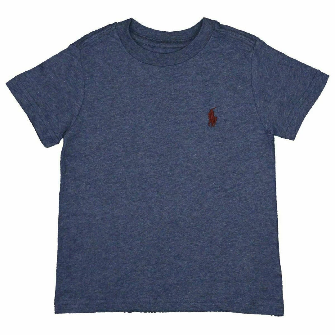 Polo Ralph Lauren Toddler H.Navy Blue - Maroon Pony Round Neck S/S T-Shirt (S16) 3 Polo Ralph Lauren Toddler H.Navy Blue - Maroon Pony Round Neck S/S T-Shirt (S16)