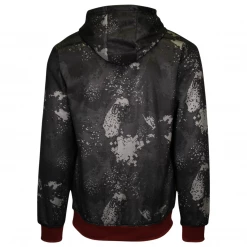 Ecko Unltd. Men's Black String Camo Pull Over Hoodie (S08) Mens