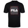 FILA Men's Black With Grey Sportswear Change The Game Box S/S T-Shirt